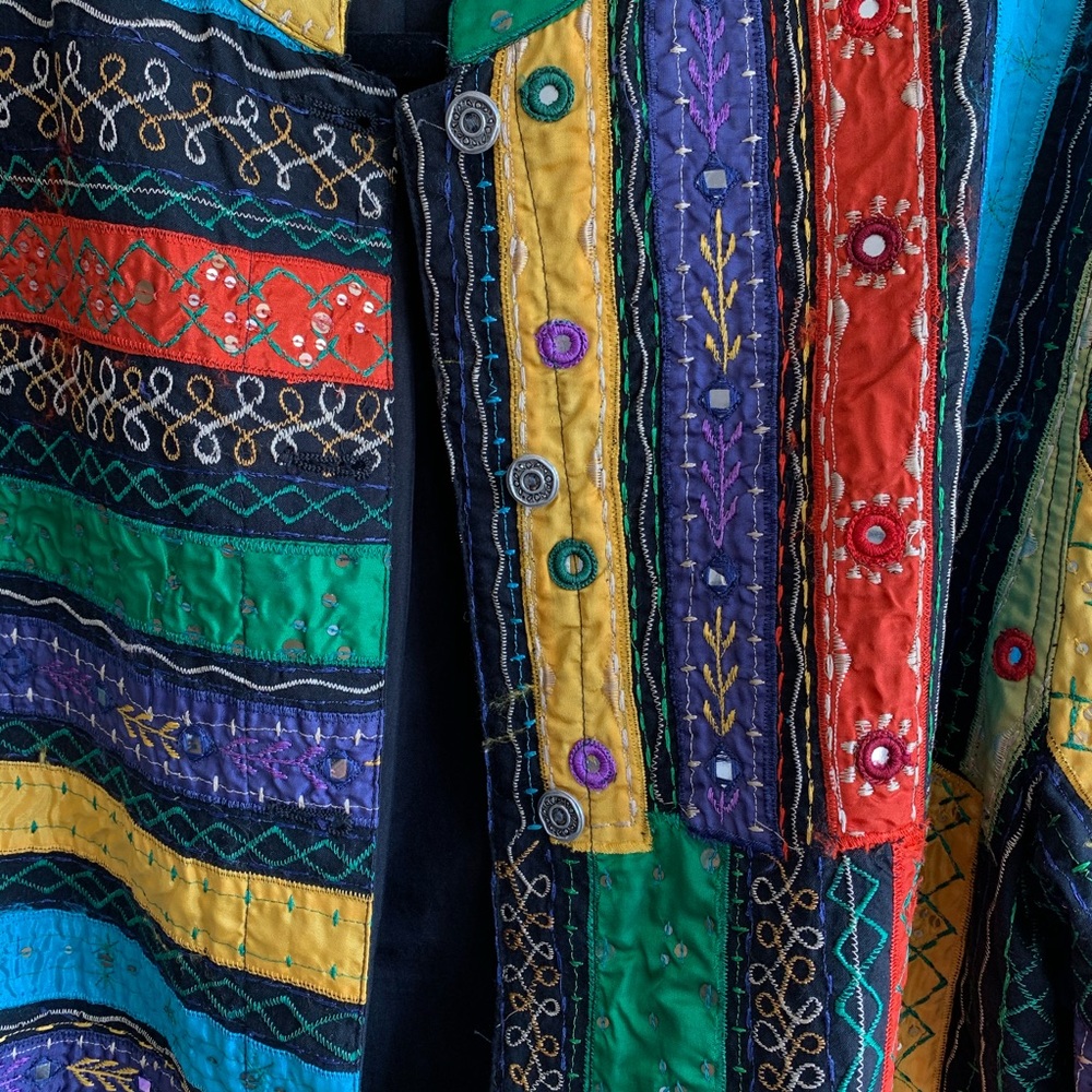 NWOT! Chico’s Quilted Pattern Jacket 🌈 - Picture 6 of 10